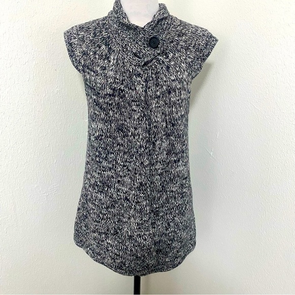 August Silk Women’s Swing Sweater Cardigan Size XS Open Short Sleeve VTG - Picture 1 of 8